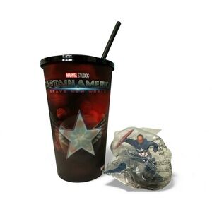 Marvel Studios Captain America Tumbler with Straw“Brave New World” - Sam Wilson